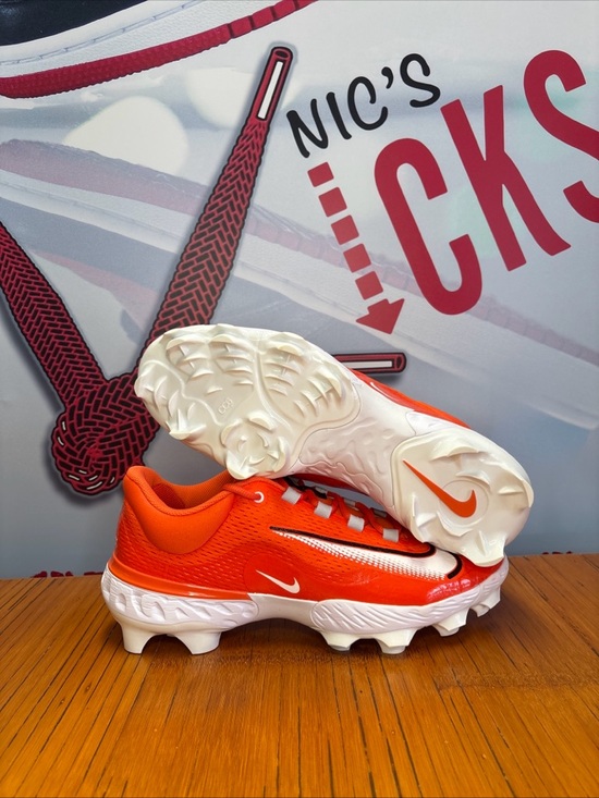 Nike Alpha Huarache Elite 4 Low Baseball Cleats Orange FN7221-800 Men’s 13 NEW main image 5